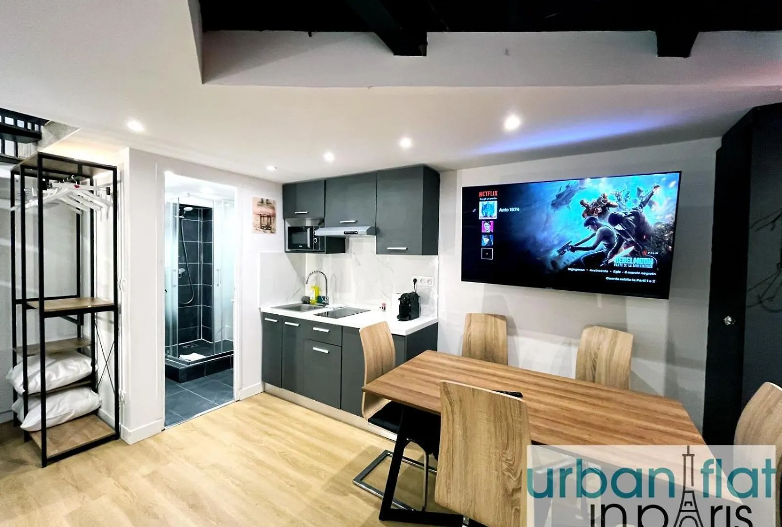아파트 Urban Flat 179 - Pretty Loft Montorgueil