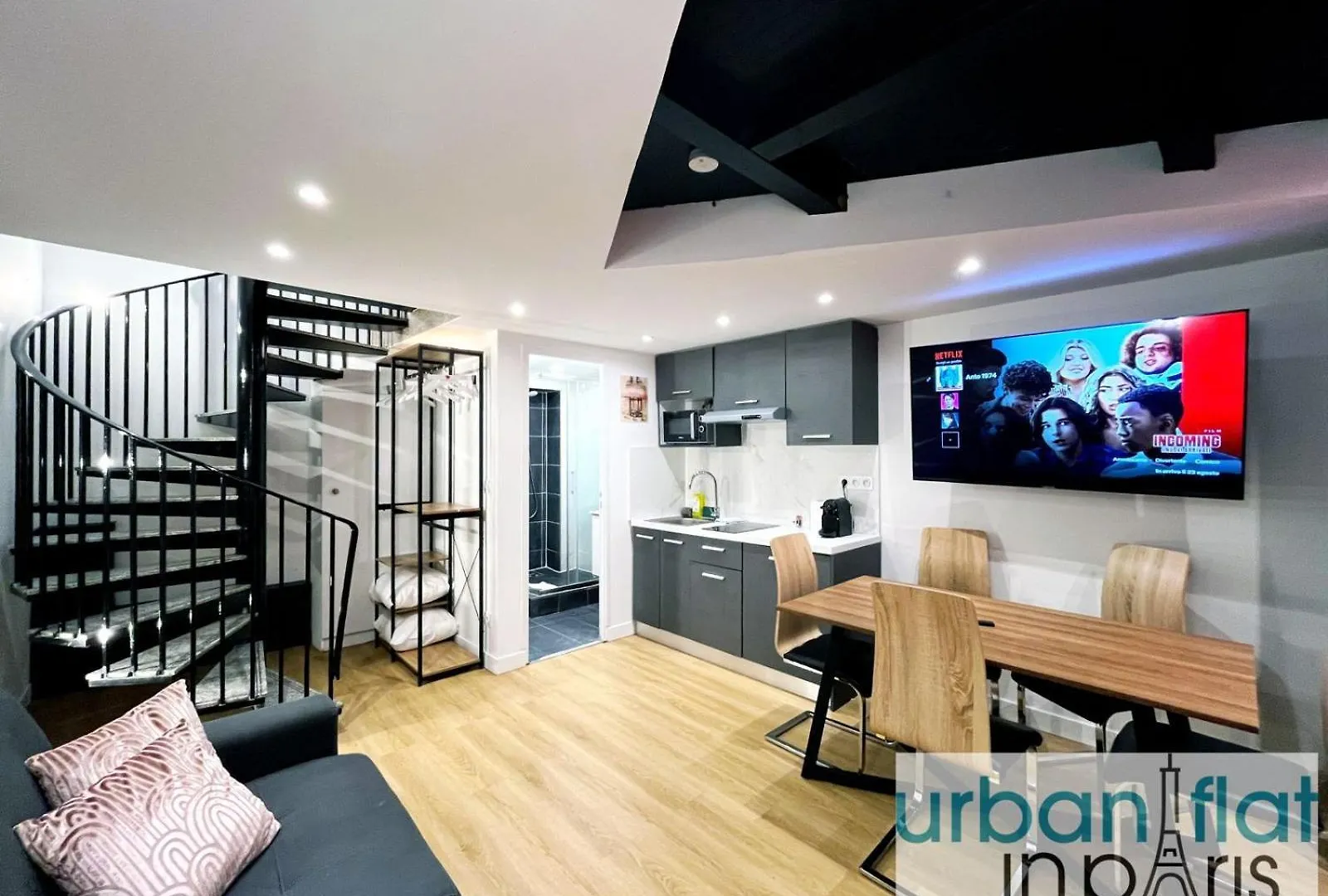 Urban Flat 179 - Pretty Loft Montorgueil *