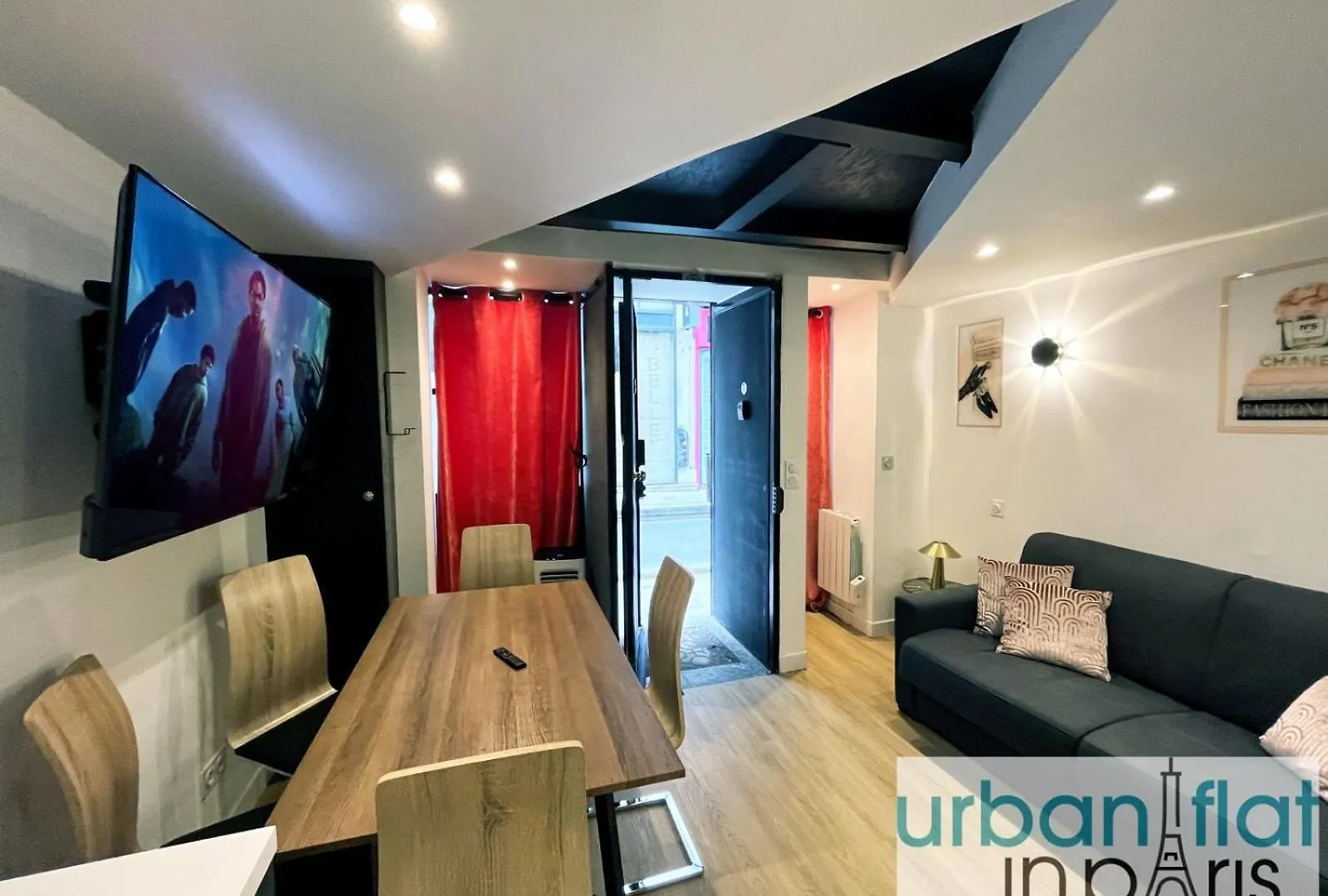 Urban Flat 179 - Pretty Loft Montorgueil Paris